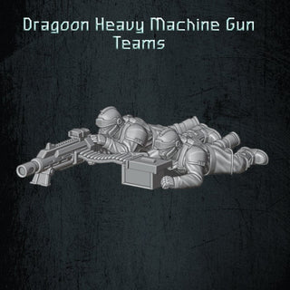 Solaryn Dragoon Heavy Machinegun Teams - Quartermaster 3D - Sigmarite Boutique