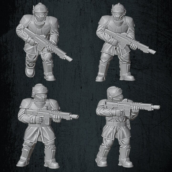 Solaryn Dragoon Infantry - Quartermaster 3D - Sigmarite Boutique