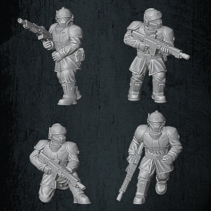 Solaryn Dragoon Infantry - Quartermaster 3D - Sigmarite Boutique