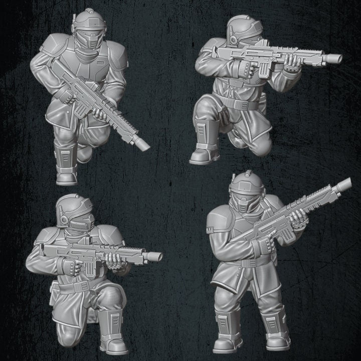 Solaryn Dragoon Infantry - Quartermaster 3D - Sigmarite Boutique