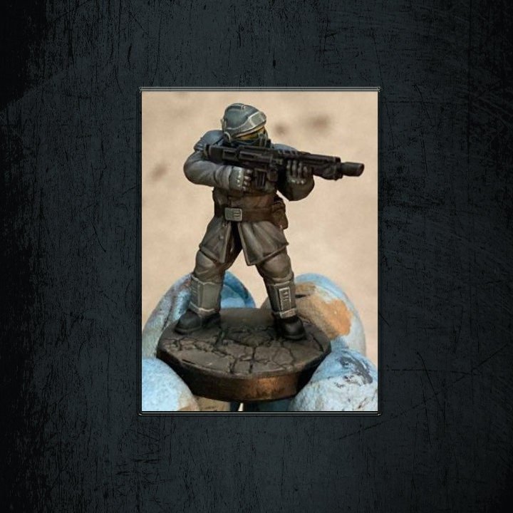 Solaryn Dragoon Infantry - Quartermaster 3D - Sigmarite Boutique