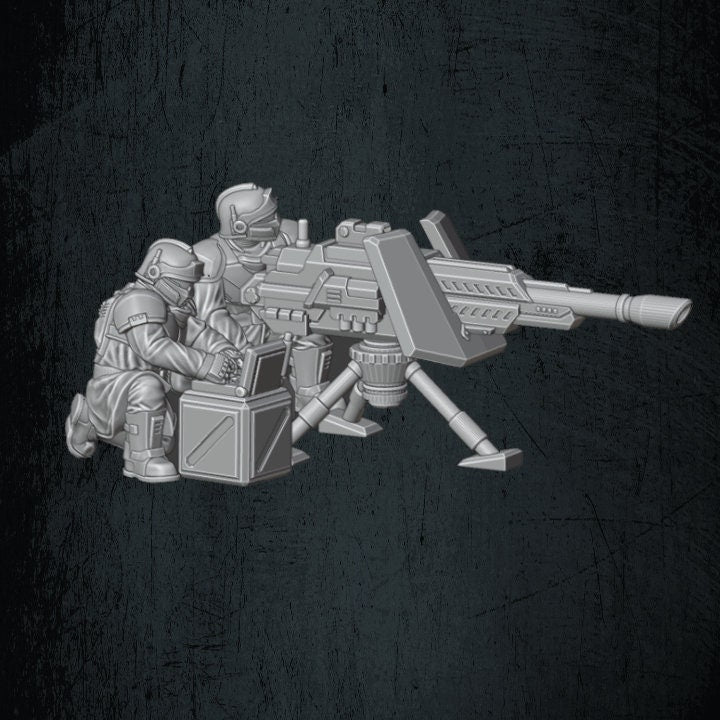 Solaryn Dragoon Laser Cannon Team - Quartermaster 3D - Sigmarite Boutique