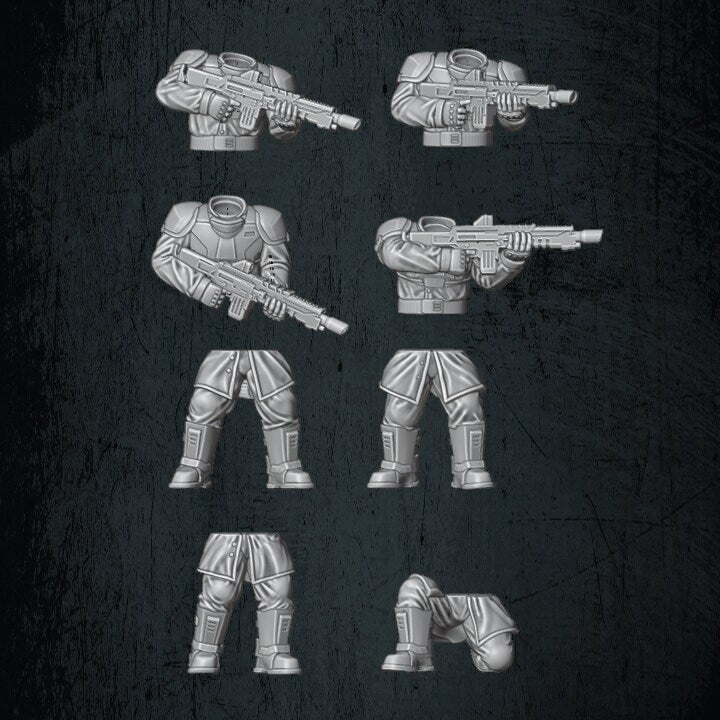 Solaryn Dragoon Modular Infantry - Quartermaster 3D - Sigmarite Boutique