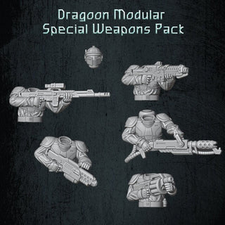 Solaryn Dragoon Modular Special Weapons - Quartermaster 3D - Sigmarite Boutique