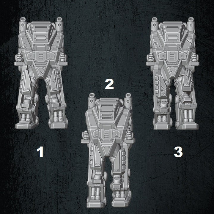 Solaryn Dragoon O.G.R.E. Exosuit - Quartermaster 3D - Sigmarite Boutique