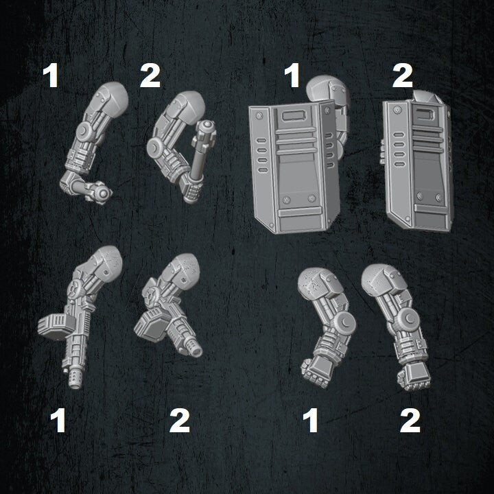 Solaryn Dragoon O.G.R.E. Exosuit - Quartermaster 3D - Sigmarite Boutique