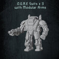 Solaryn Dragoon O.G.R.E. Exosuit - Quartermaster 3D - Sigmarite Boutique