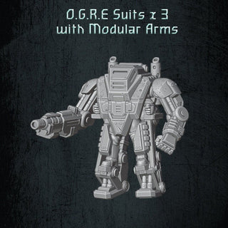 Solaryn Dragoon O.G.R.E. Exosuit - Quartermaster 3D - Sigmarite Boutique