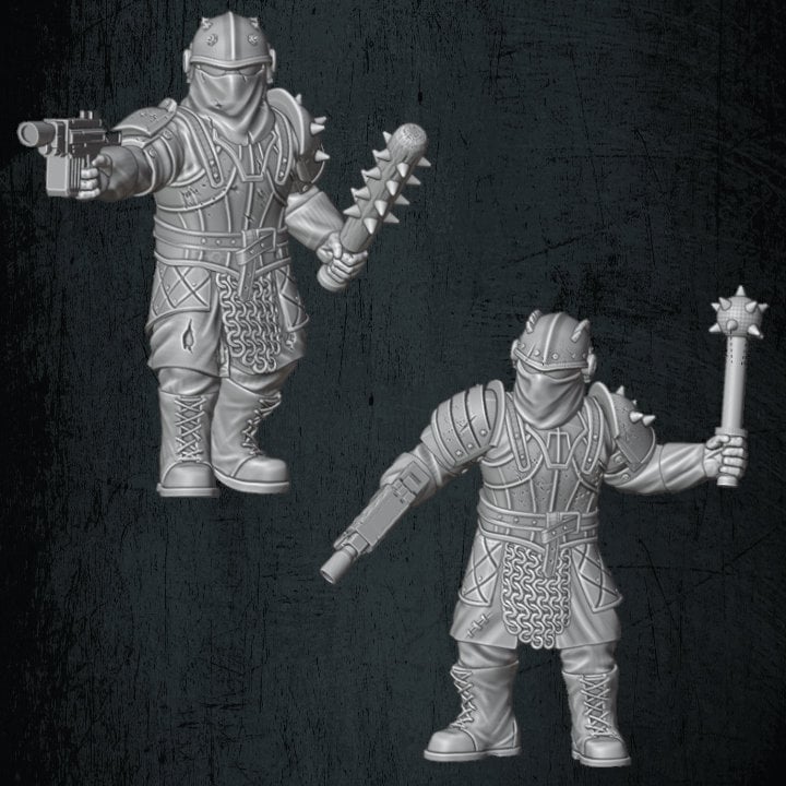 Solaryn Dragoon Rebel Militia - Quartermaster 3D - Sigmarite Boutique