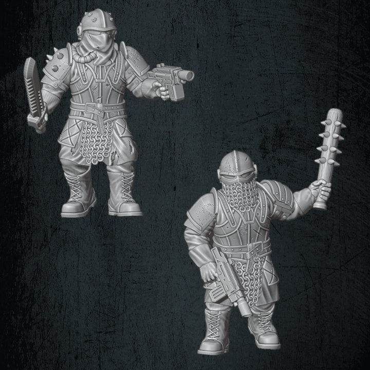 Solaryn Dragoon Rebel Militia - Quartermaster 3D - Sigmarite Boutique