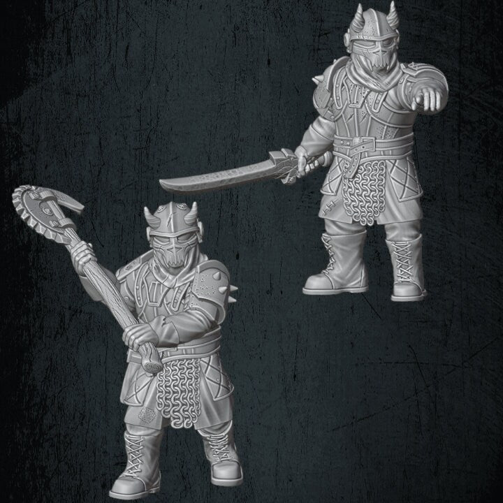 Solaryn Dragoon Rebel Militia - Quartermaster 3D - Sigmarite Boutique