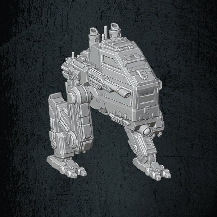 Solaryn Dragoon Recon Walker - Quartermaster 3D - Sigmarite Boutique