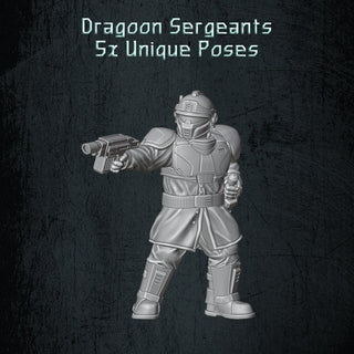 Solaryn Dragoon Sergeants - Quartermaster 3D - Sigmarite Boutique