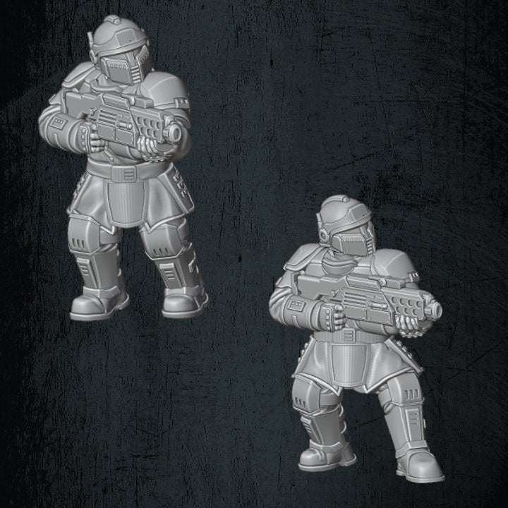 Solaryn Dragoon Stormtrooper Special Weapons - Quartermaster 3D - Sigmarite Boutique