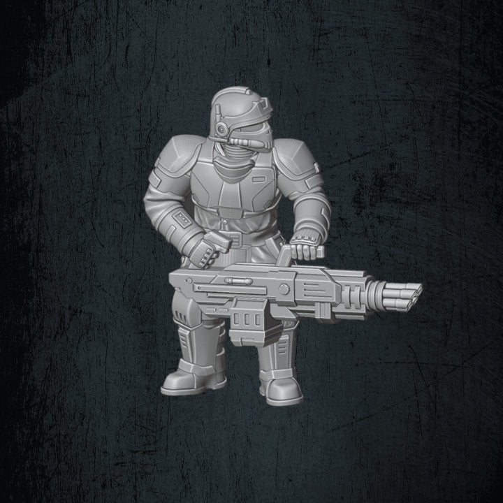 Solaryn Dragoon Stormtrooper Special Weapons - Quartermaster 3D - Sigmarite Boutique