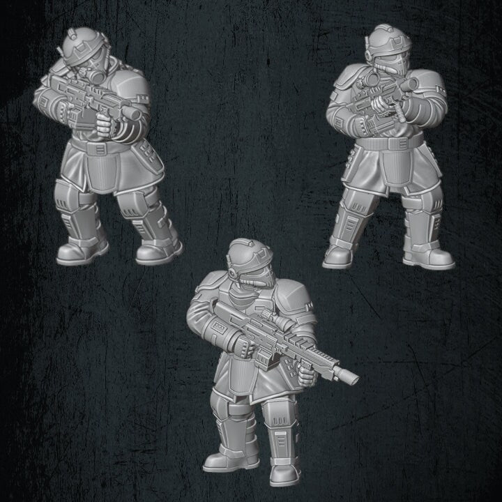 Solaryn Dragoon Stormtroopers - Quartermaster 3D - Sigmarite Boutique