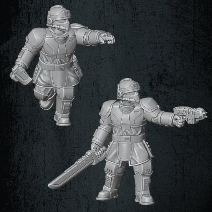 Solaryn Dragoon Stormtroopers - Quartermaster 3D - Sigmarite Boutique