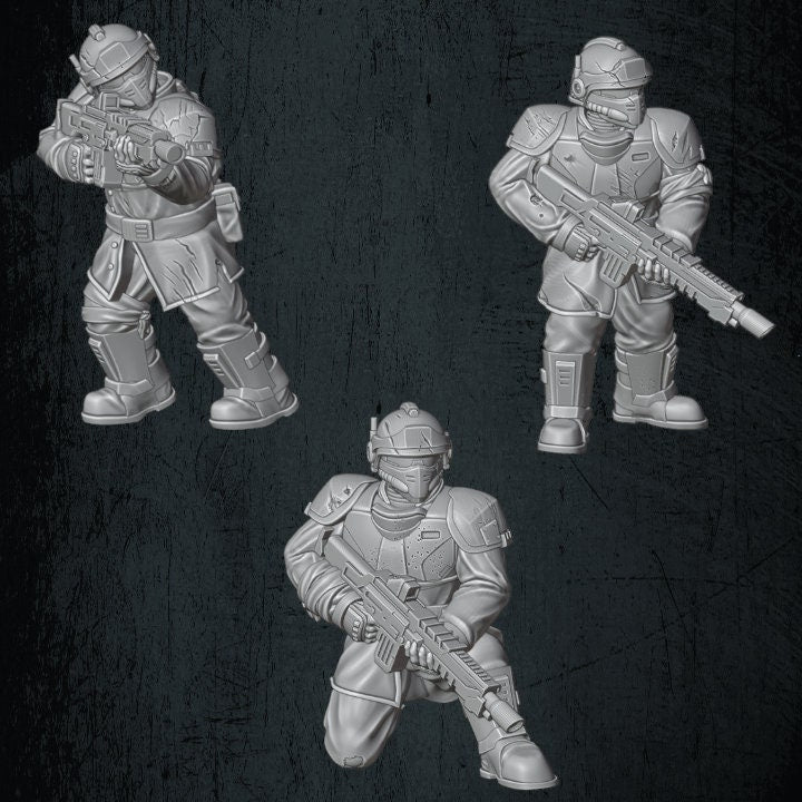 Solaryn Dragoon Veterans - Quartermaster 3D - Sigmarite Boutique
