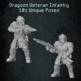 Solaryn Dragoon Veterans - Quartermaster 3D - Sigmarite Boutique