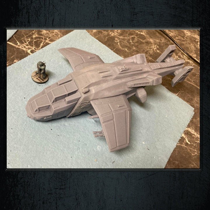 Solaryn Dragoon VTOL Drop Ship - Quartermaster 3D - Sigmarite Boutique