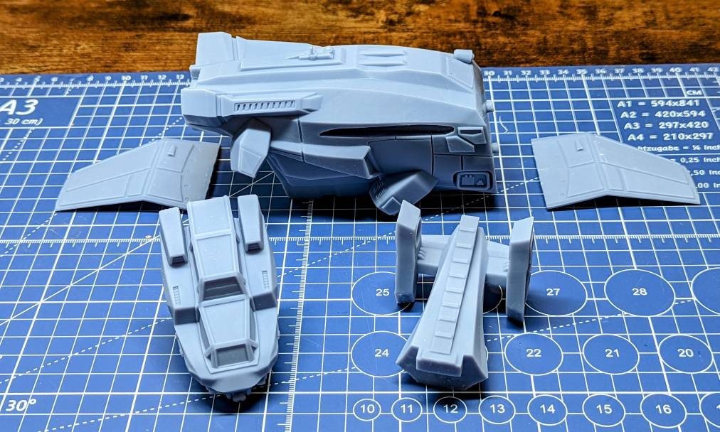 Solaryn Dragoon VTOL Drop Ship - Quartermaster 3D - Sigmarite Boutique