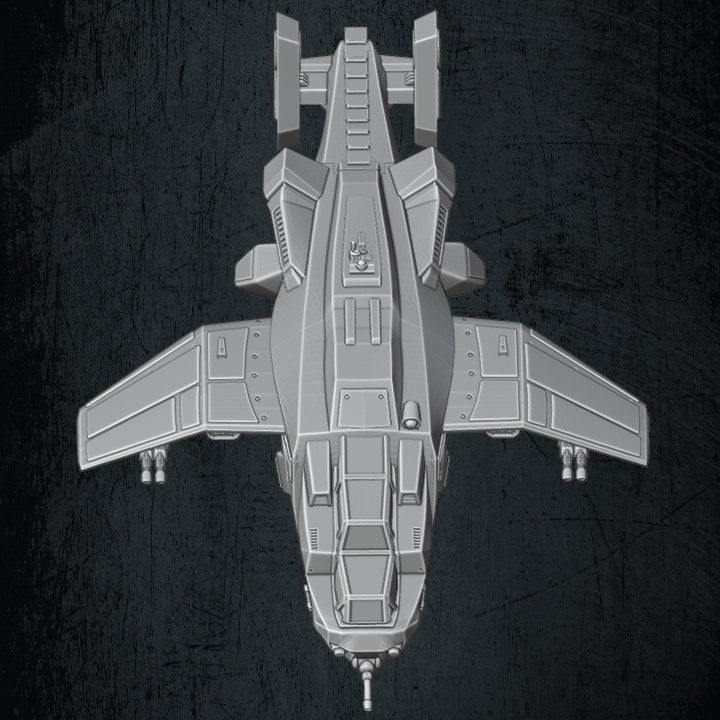 Solaryn Dragoon VTOL Drop Ship - Quartermaster 3D - Sigmarite Boutique