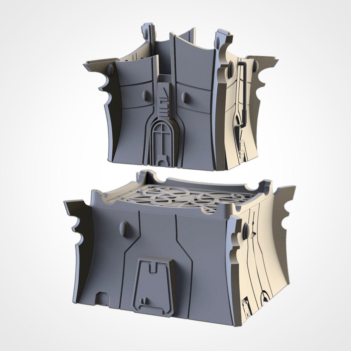 Space Elves - Scifi Terrain - 3D Printed PLA Plastic - Sigmarite Boutique