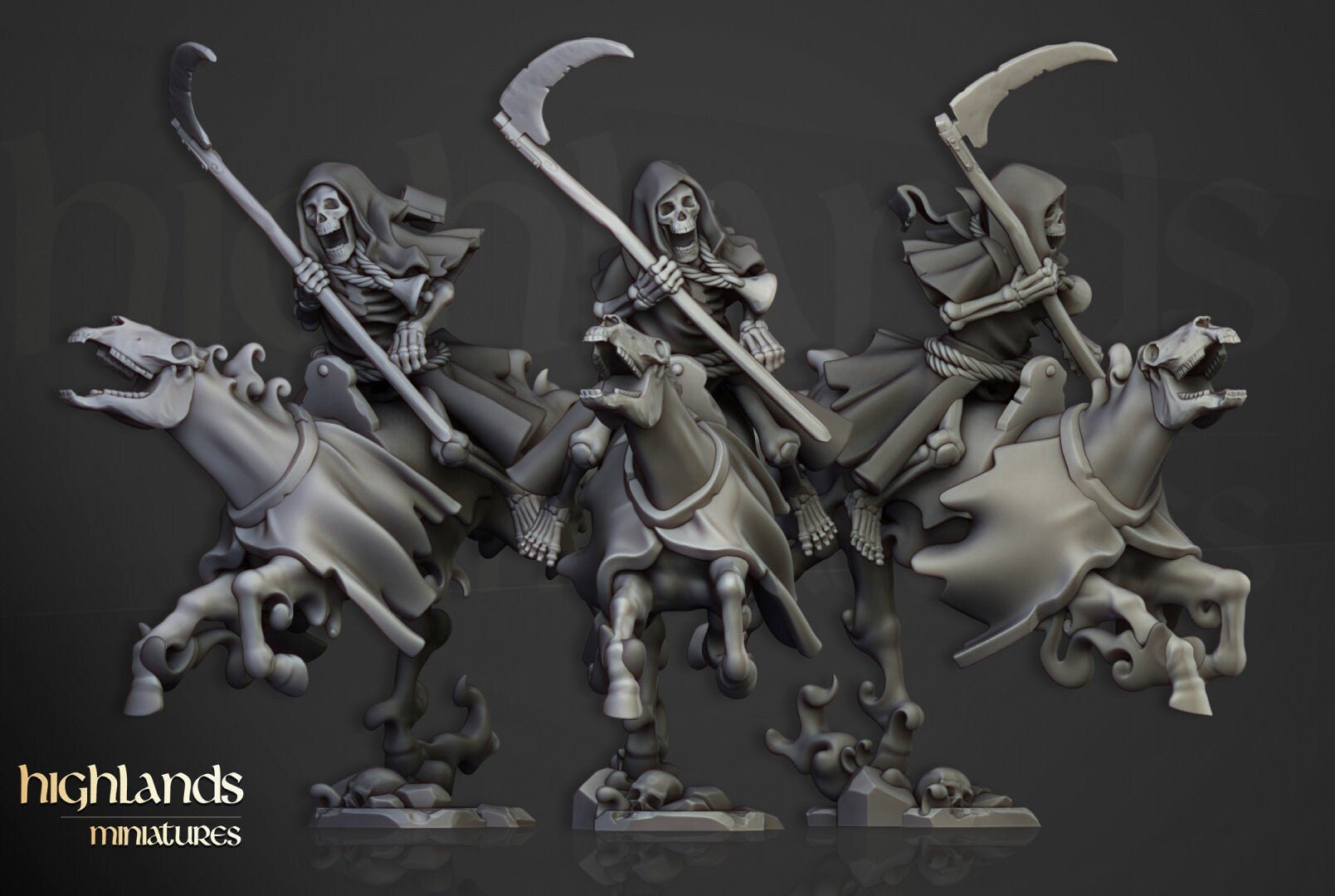 Spectral Cavalry - Highlands Miniatures - Sigmarite Boutique