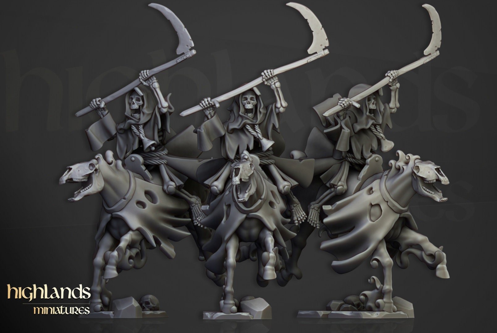 Spectral Cavalry - Highlands Miniatures - Sigmarite Boutique