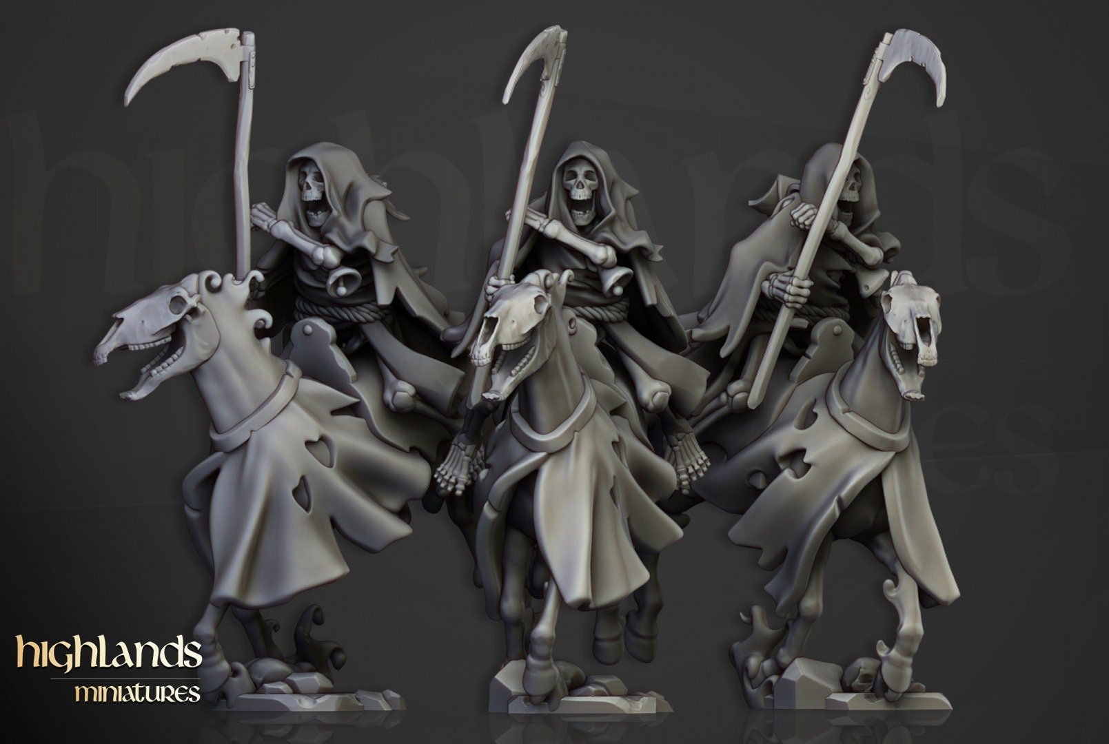 Spectral Cavalry - Highlands Miniatures - Sigmarite Boutique