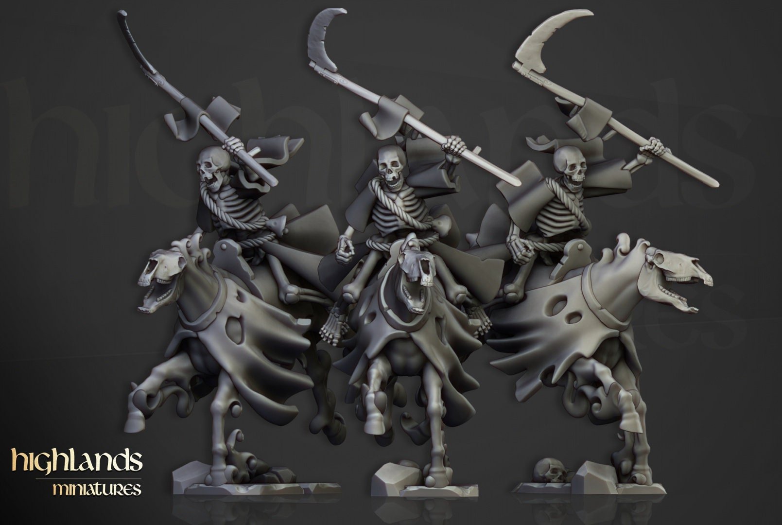 Spectral Cavalry - Highlands Miniatures - Sigmarite Boutique