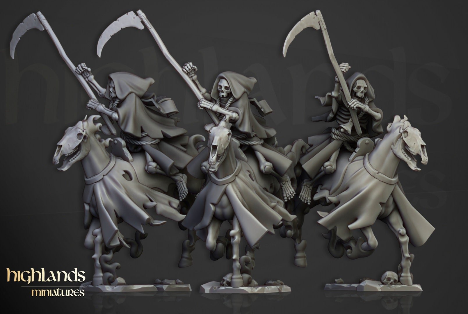 Spectral Cavalry - Highlands Miniatures - Sigmarite Boutique