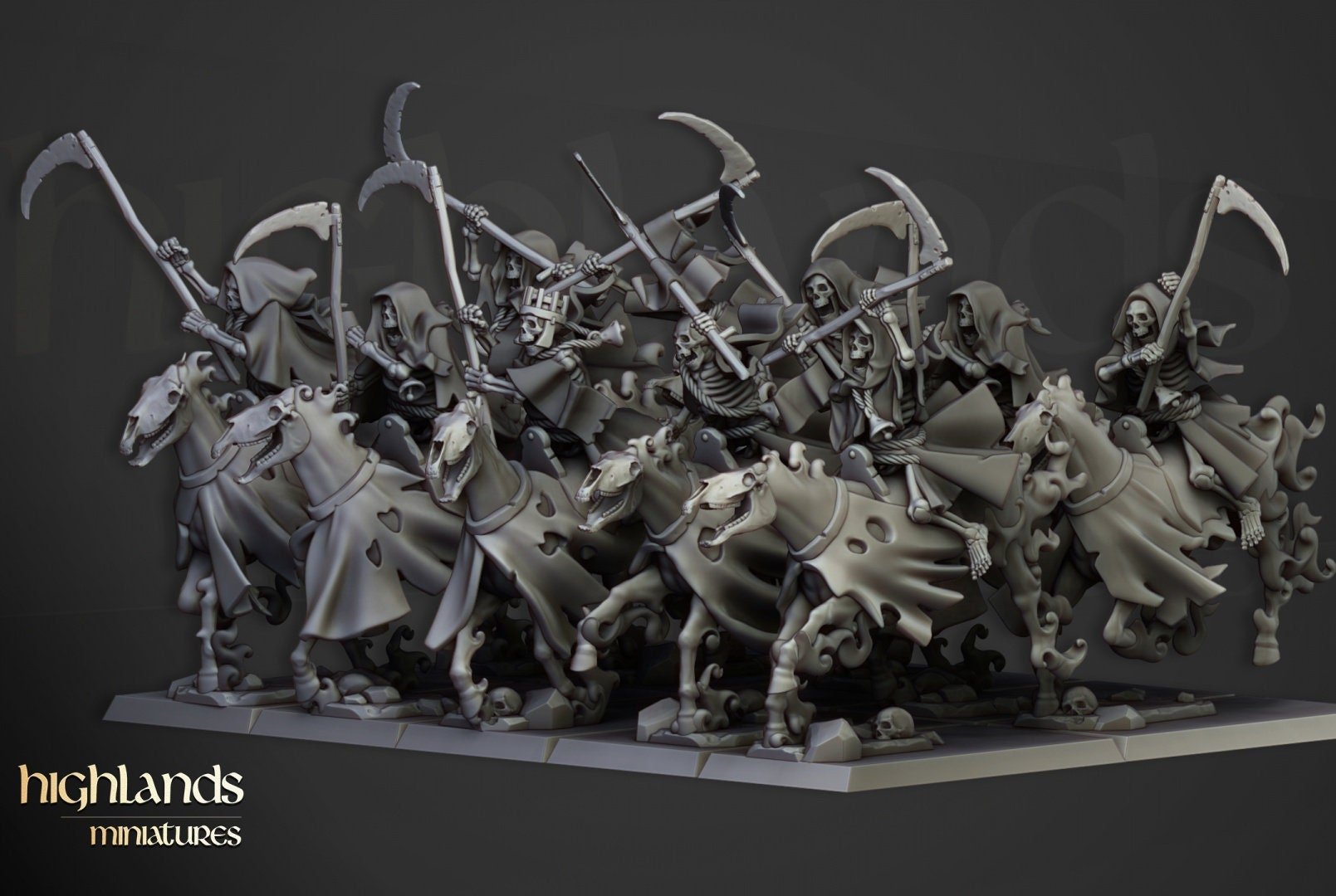 Spectral Cavalry - Highlands Miniatures - Sigmarite Boutique