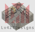 Standard 2-Way Corner Corridor - LV-427 Designs - Sigmarite Boutique