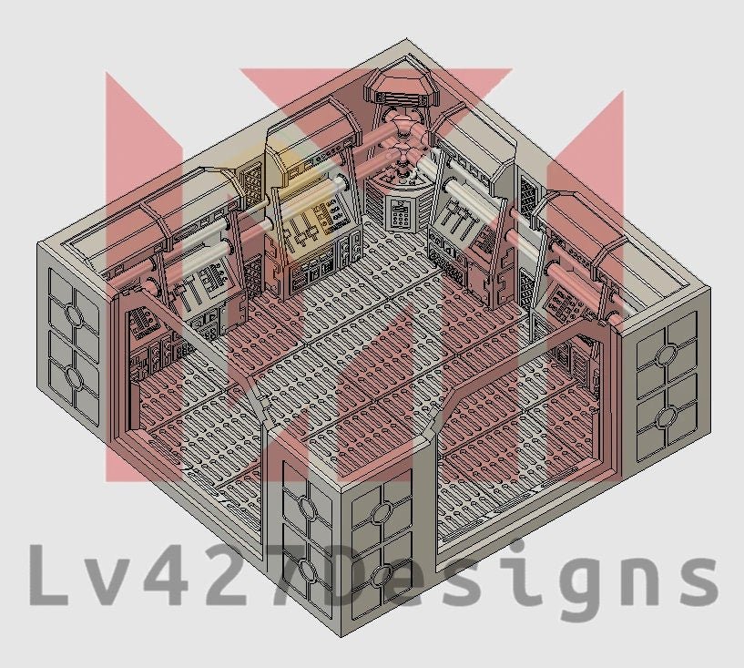 Standard 2-Way Corner Corridor - LV-427 Designs - Sigmarite Boutique
