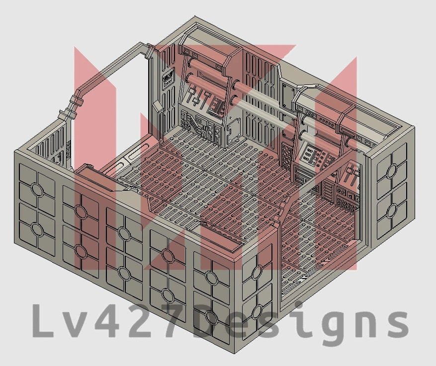 Standard 2-Way Corridor - LV-427 Designs - Sigmarite Boutique