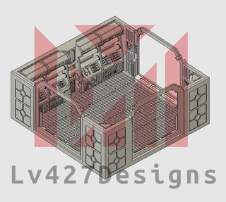 Standard 3-Way Corridor - LV-427 Designs - Sigmarite Boutique