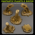 Stargate Ruins - Alien Scatter Terrain for Sci Fi Wargaming & 28mm RPGs Resin Printed Terrain Set - Sigmarite Boutique