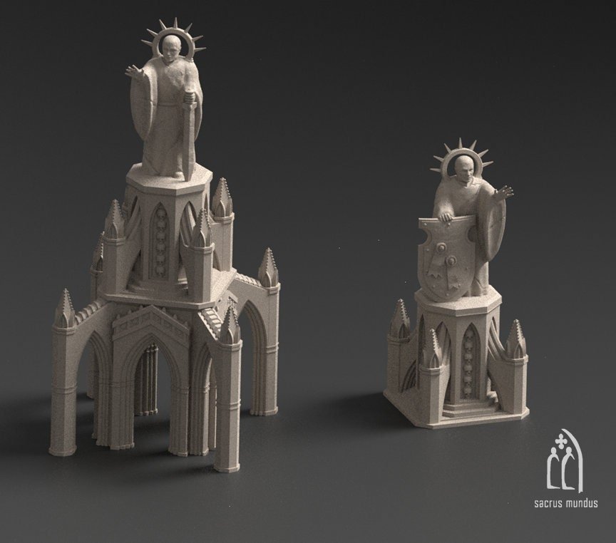 Statues - Augusta the Holy City - Sacrus Mundus Designs - Sigmarite Boutique