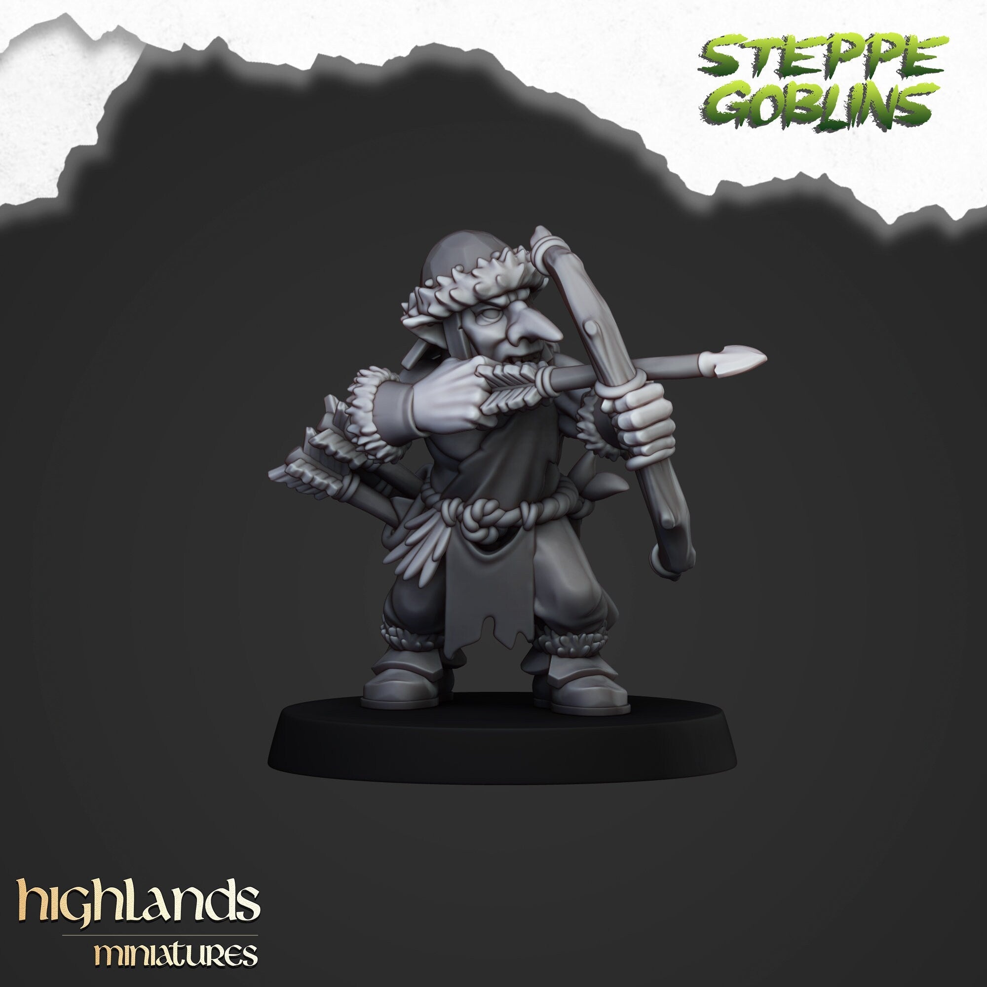 Steppe Goblin Archers - Highlands Miniatures - Sigmarite Boutique