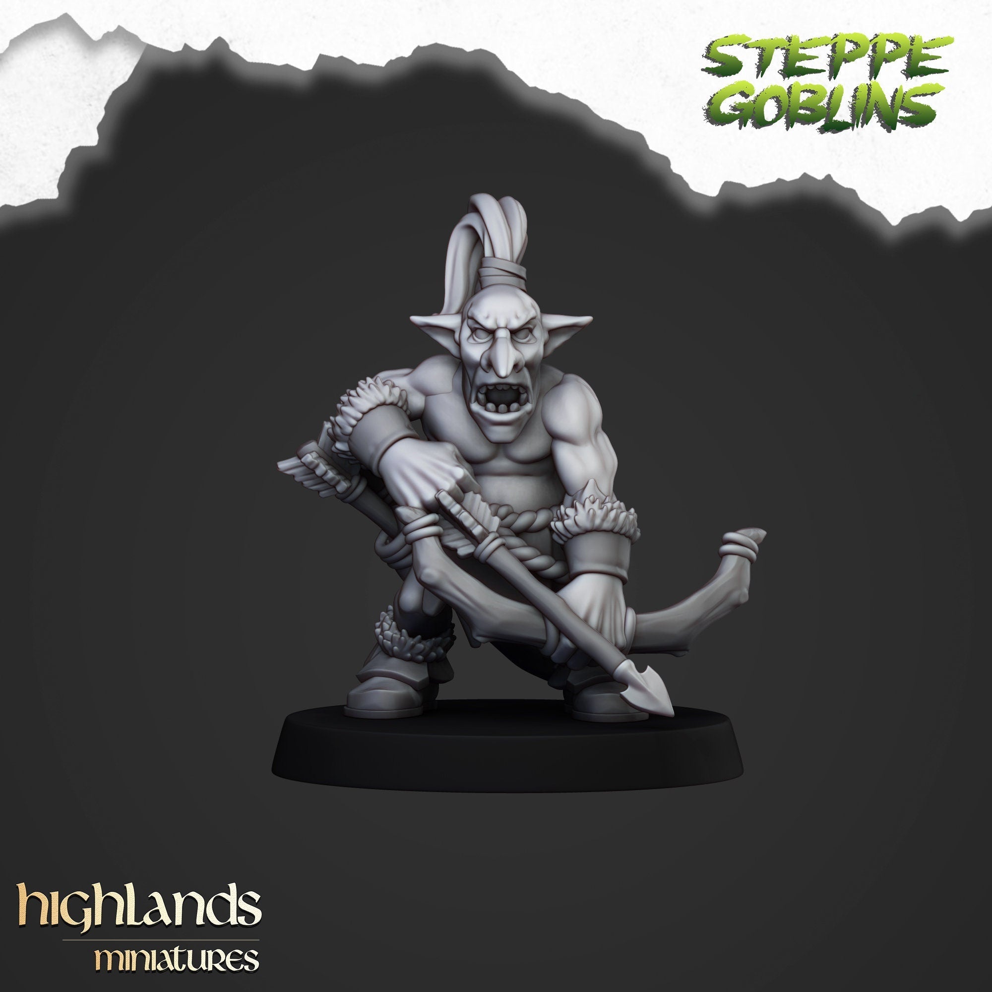Steppe Goblin Archers - Highlands Miniatures - Sigmarite Boutique