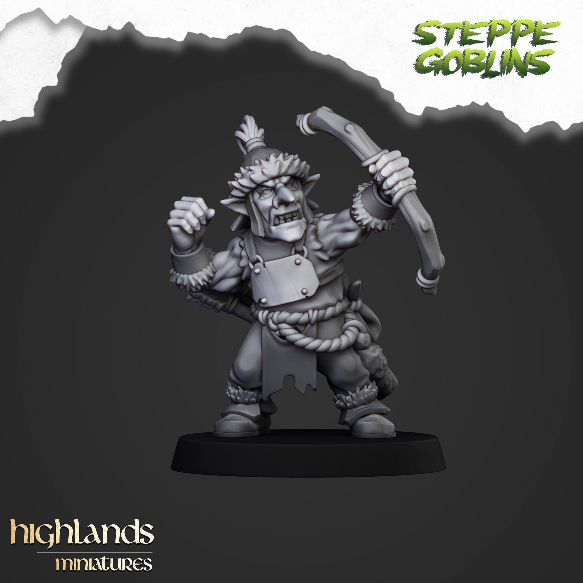 Steppe Goblin Archers - Highlands Miniatures - Sigmarite Boutique