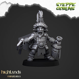 Steppe Goblin Hero - Highlands Miniatures - Sigmarite Boutique
