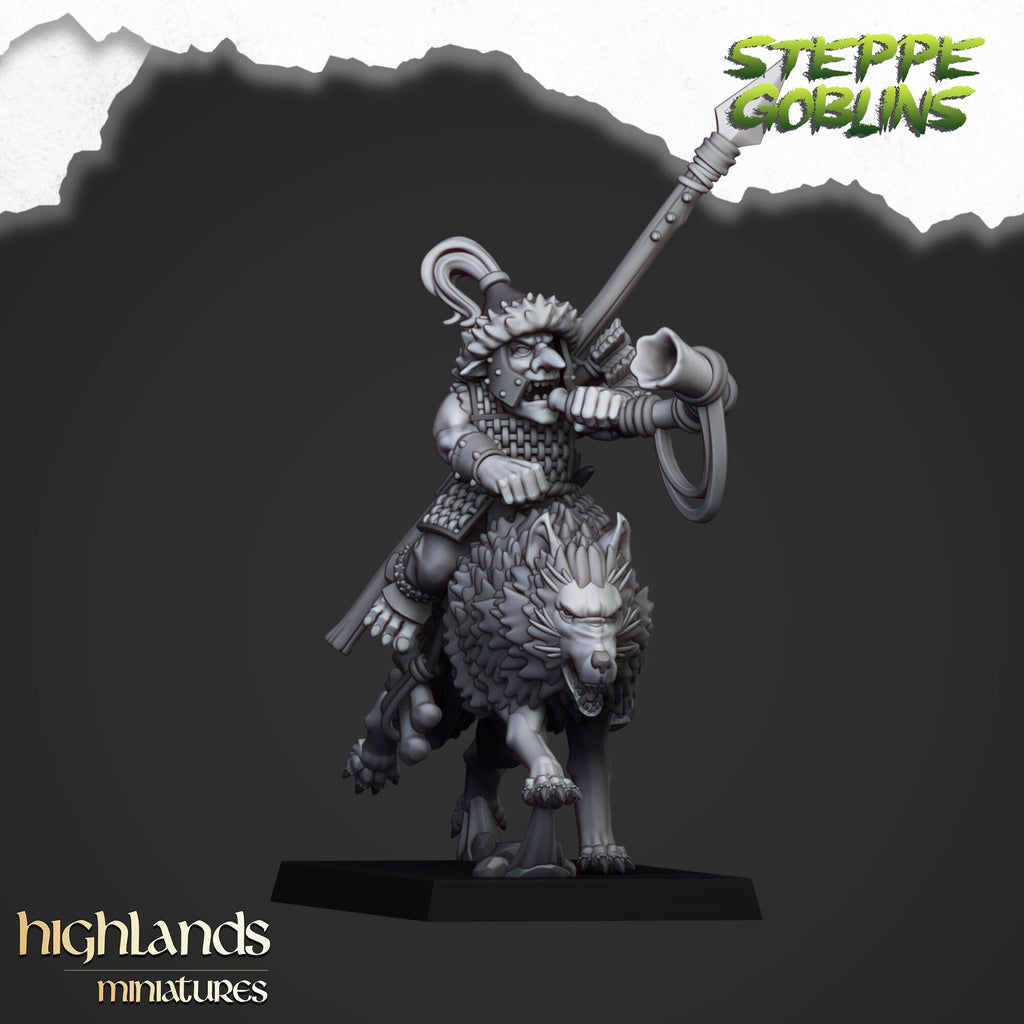 Steppe Goblin Wolf Cavalry - Highlands Miniatures - Sigmarite Boutique