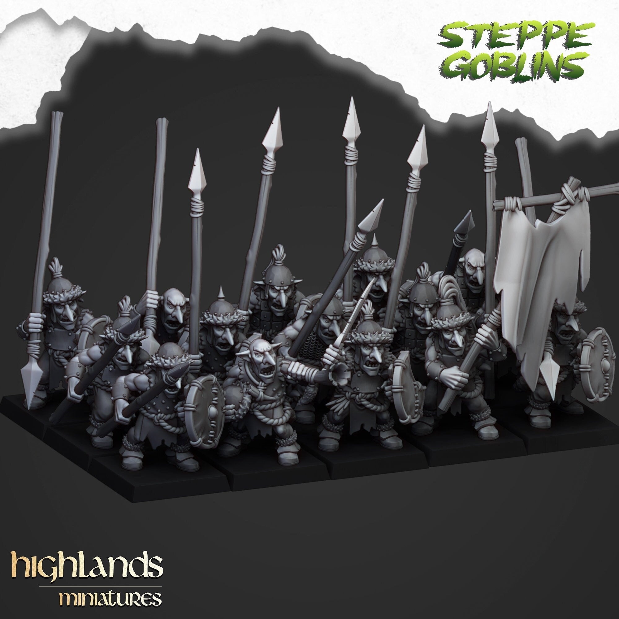 Steppe Goblins - Highlands Miniatures - Sigmarite Boutique