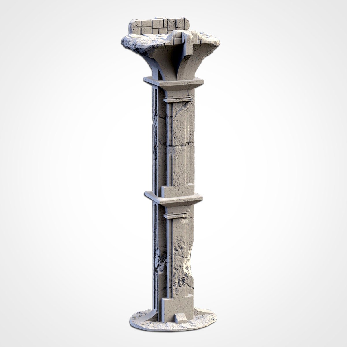 Stone Bridges - Scifi Terrain - 3D Printed PLA Plastic - Txarli Factory - Sigmarite Boutique