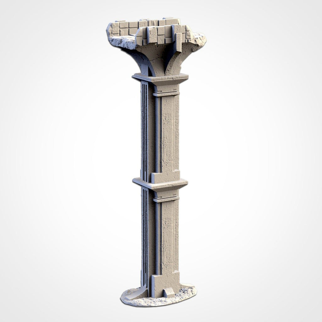 Stone Bridges - Scifi Terrain - 3D Printed PLA Plastic - Txarli Factory - Sigmarite Boutique
