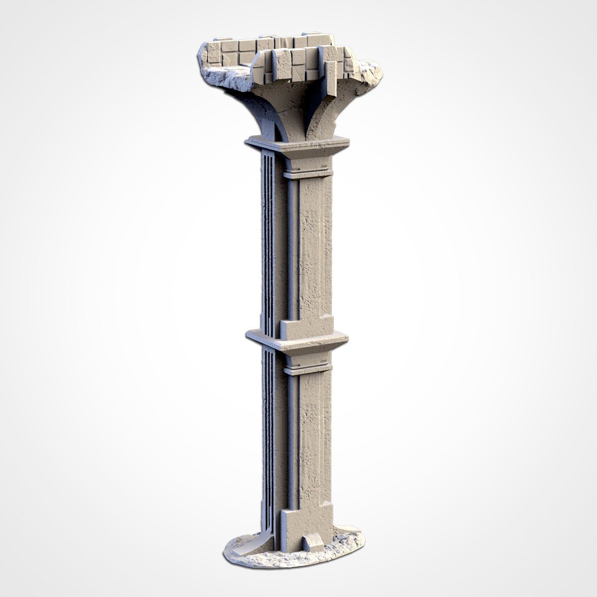 Stone Bridges - Scifi Terrain - 3D Printed PLA Plastic - Txarli Factory - Sigmarite Boutique