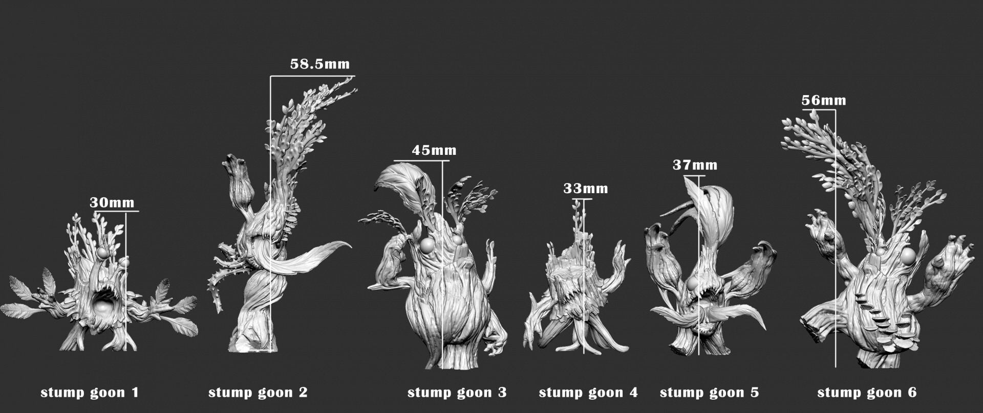Stump Goons - Nature's Grasp - Mini Monster Mayhem - Sigmarite Boutique