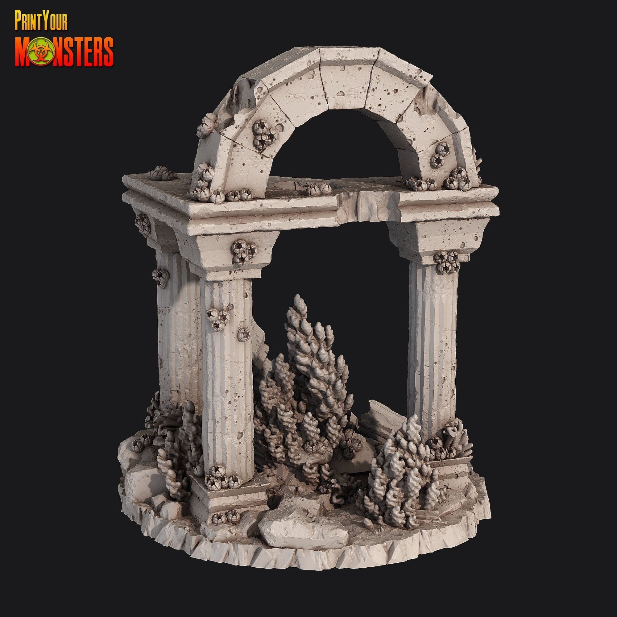 Sunken Temple - Darkwater Sanctum - Print Your Monsters - Sigmarite Boutique